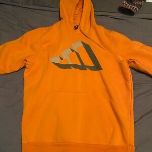 Adidas orange hoodie